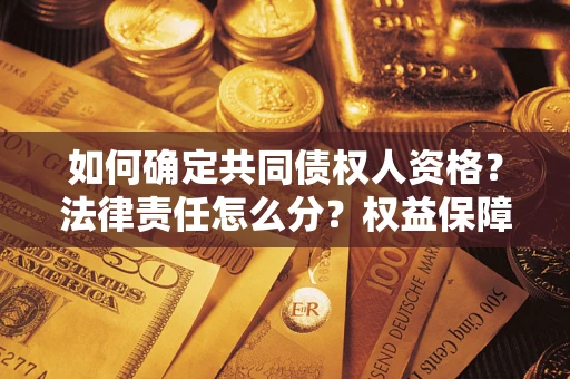 济南如何确定共同债权人资格？法律责任怎么分？权益保障技巧揭秘！
