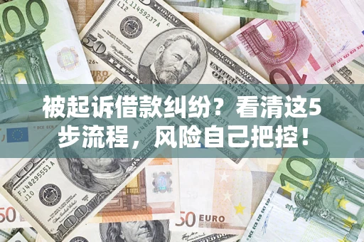 济南被起诉借款纠纷？看清这5步流程，风险自己把控！