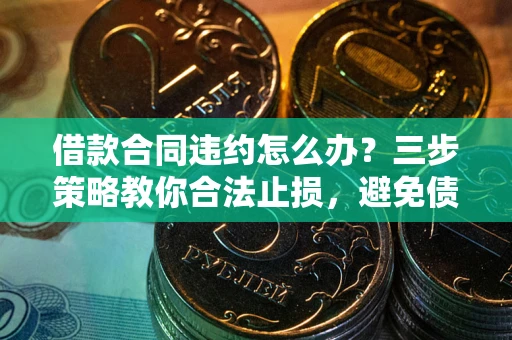 济南借款合同违约怎么办？三步策略教你合法止损，避免债务危机升级