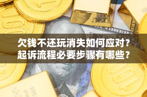 济南欠钱不还玩消失如何应对？起诉流程必要步骤有哪些？